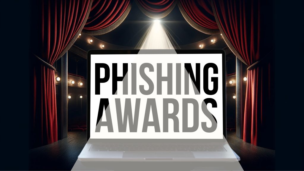 Phishing emails awards