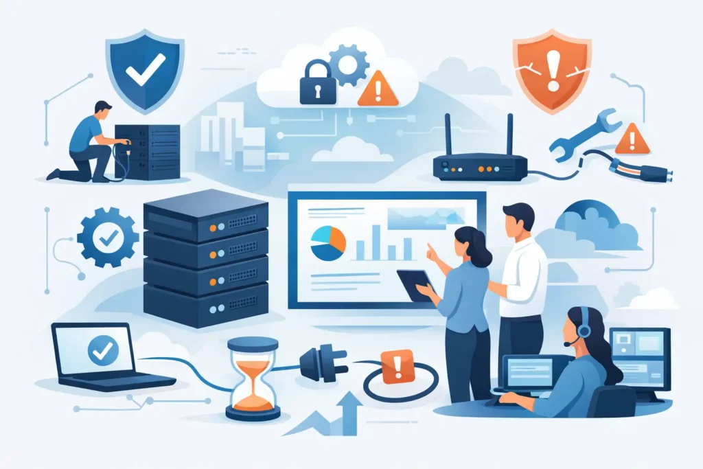 7 Ways to Prevent Office Network Downtime