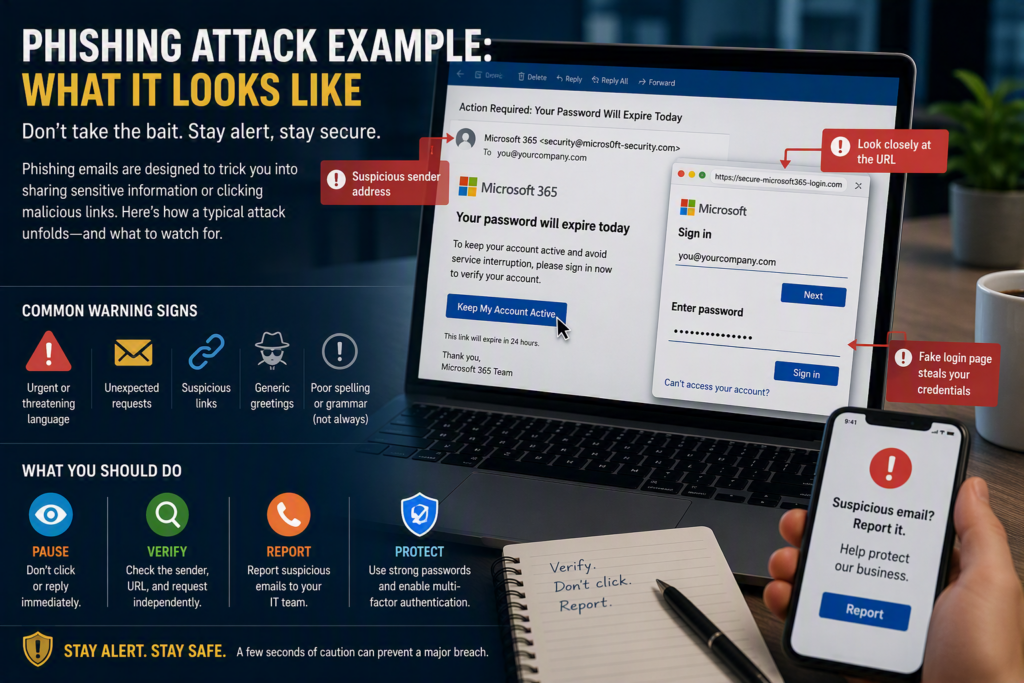 Phishing Attack Example: What It Looks Like