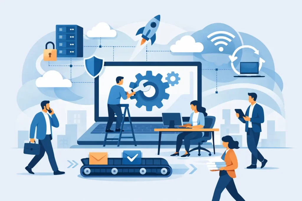 Managed IT Services That Keep Work Moving