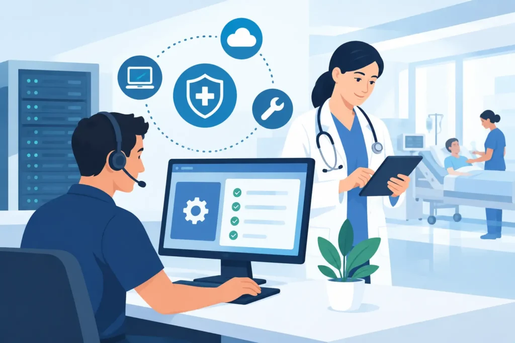 Healthcare IT Support Services That Keep Care Moving