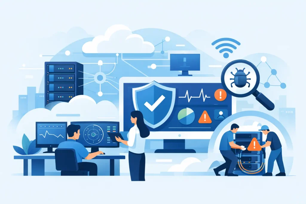 Network Monitoring Services That Prevent Downtime